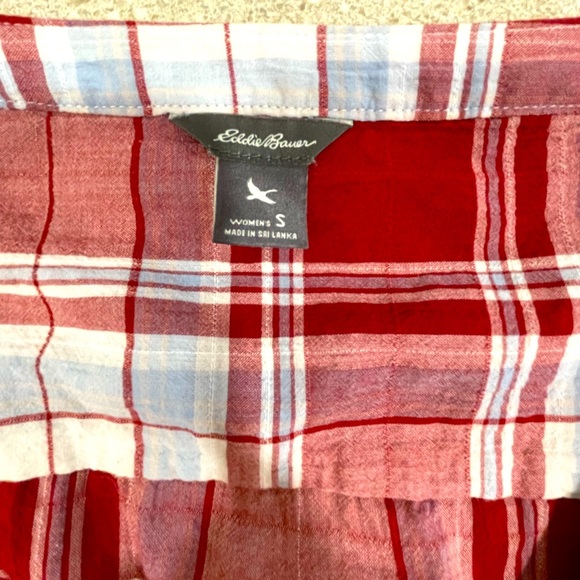 Eddie Bauer. patriotic sleeveless shirt worn once! - Picture 3 of 8